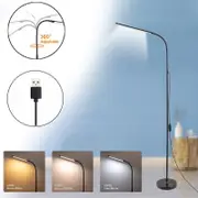 Dimmable LED Floor Lamp Night 360° Standing Light Modern Living Reading Room