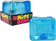 NeeDoh Niceberg - Sensory Squeeze Toy with Super Solid Squish, Giant 3.25" Blue Nice Cube (Pack of 1)