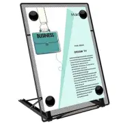 Desktop Document Holder for Typing, Paper Holder Stand for Desk with 4