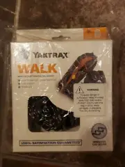 YAKTRAX WALK WINTER ICE TRACTION MEDIUM MEN 9-11, WOMEN 10.5 -12.5 -NEW-