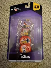 DISNEY INFINITY 3.0 Zootopia Power Disc Set Pack In Hand Ships Today in Hand