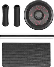 Ab Roller For Men | Abs Workout Equipment With Knee Pad | Multifunctional Strength Training Equipment Exercise Core Abdominal Muscles