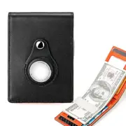 RFID Blocking Men Minimalist Wallet with Money Clip Front Pocket Slim Purse Gift