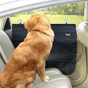 Pet Door Cover Protector for Dogs - Car Door Guards and Accessories - Scratchproof Protector (66 * 56cm, One Set of 2) Black
