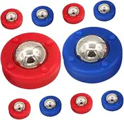 GETAJGHSD Tabletop Game Accessories 10pcs Mini Shuffleboard for Bowling Soccer Games