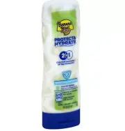 Banana Boat Protect & Hydrate 2 In 1 UVA/UVB Sunscreen Lotion 30 SPF 6 Fl Oz.