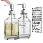 Press Type Washing Hand Liquid Foam Machine Soap Dispenser Separate Bottle