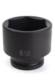 1" Drive Standard 6 Point Socket 3-1/2" 5112 SUNEX TOOLS 5112 0 Metal