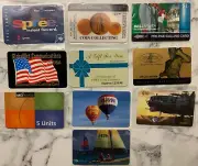 Mixed Lot 10 Collectible Phone Cards - Not Used