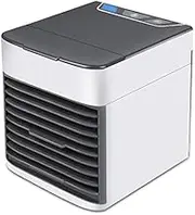 Repelltopse YHM Portable Mini USB Charging TV Air Conditioner Desktop Electric Fan Air Cooler (Black) (Color : Black)