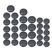 Quick and Effective Tire Patch Kit 30pcs 3 Sizes Natural Rubber Patches