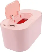 Abaodam Wet Wipes Heater Dispenser Baby Diaper Warmer 24hr Temperature Control 120 Sheets Pink