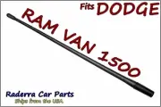 FITS: 1994-1997 Dodge Ram Van 1500 - 13" SHORT Flexible Rubber Antenna Mast