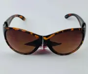 Fashion Sunglasses For Women Square, 100% UVA-UVB Protection, (Brown Cactus) NEW