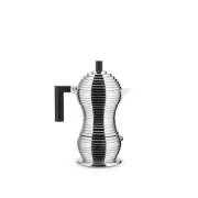 Alessi Pulcina MDL02/3 B - Caffettiera per Espresso di Design in Fusione d'Al...
