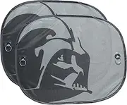Plasticolor 003746R01 Star Wars Darth Vader 2-Piece Magic Car Truck SUV Spring Side Window Sunshade, 14"x17.5"