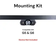 Desk Mount Kit for Soundblaster G5 & G6 – Under Desk Brackets