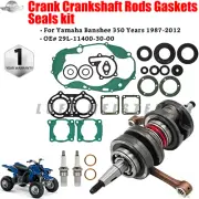 FOR Yamaha Banshee 115mm Long Rod Stroker Crank +4mm 4 Mil Crankshaft Gasket Kit