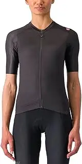[CASTELLI] Women’s Espresso Jersey with Breathable Stretch Fabric for Gravel Cycling & Road Biking