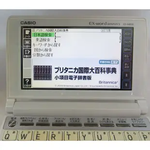 ੈ✿ CASIO / 卡西歐 日文電子辭典 XD-A4800 Dataplus 5 功能超強 手寫查字 日文英文字彙充足
