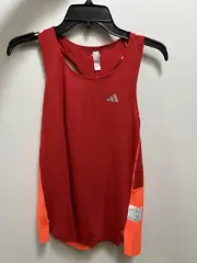 adidas Women's New York City Running Singlet Better Scarlet Size Small
