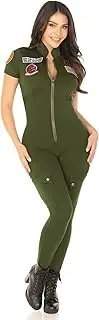 [Leg Avenue] Women's Top Gun Flight Suit Costume