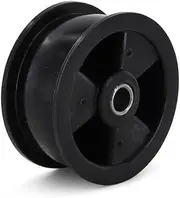DL-pro Tensioner Pulley for AEG Electrolux 125012503/4 1250125034 Roller 57 mm Outer Diameter for Tumble Dryers Condensers such as AEG Lavatherm Privileg Zanussi Zanker