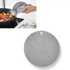 Silicone Trivet Mats Heat Insulation Round Pot Holders Anti Slip For Kitchen JY