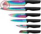HMC01A656D Rainbow Titanium 12-Piece Cutlery Set, Multi-Colored Design