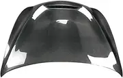 Compatible for Infiniti G37 ZT Type Front Hood (4 door sedan) Carbon Fiber Engine Hood Cover Glossy Splitter Set Tuning Drift Kit Fit