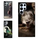 Hard Black Case artwork Irish wolfhound For Samsung A15 A16 S23 S24 S25 Ultra FE