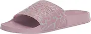 [Reebok] Unisex Classics Slides Sandal, Infused Lilac/Pure Grey, 7 US Men