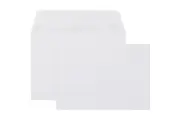 Cumberland C6 Envelopes Plain Self Seal 80GSM 114x162mm White Box 500
