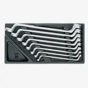Gedore 1500 ES-2 Ring spanner set in 1/3 ES tool module