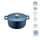 DESLON 4.8L Non-Stick Cooking Stew Pot Kitchen Milk Soul Food Wok with Lid 24 CM