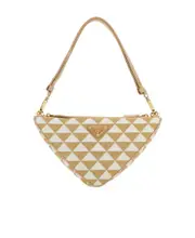 Symbole logo shoulder bag One size Beige / chalk white