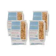 DeLallo Conchiglie Pasta Shells, 1 lb. Bag, Conch Shape, Durum Wheat (4-Pack)