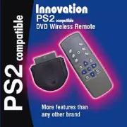 PS2 Sony Playstation DVD video game Remote Receiver Wireless Controller New