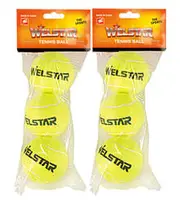 Welstar Tennis Ball 3 Pack Rebound 130cm