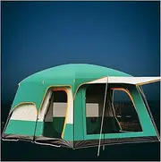 Frame Tent 5 to 8 Persons Sun Protection,Spacious Camping Tents Family Practical and Lightweight Double Skin Tent Ideal for Camping in The Garden