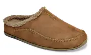 Deer Stags Slipperooz Nordic Slippers Men 9 SUPRO Sock Indoor Outdoor Shoes NIB
