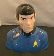 Star Trek Spock Cookie Jar The Original Series Collectible Westland 2011 Glass