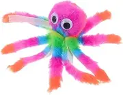 Yardwe Interactive Plush Octopus Cat Toy Stuffed Animal Unique Shape for Play and Chewing