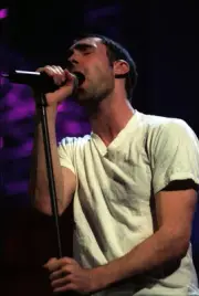 Maroon 5 singer Adam Levine performing at the KIIS FM Jingle Ball - Old Photo 2