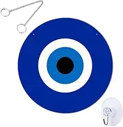 KONTONTY 1 Set Hanging Decoration Evil Eye Bracelets Hanging Pendant Evil Eye Bracelet Men Silver Key Chain Kits Evil Eye Beads Charm Evil Eye Bracelet Women Monitor Loom Colorful Acrylic