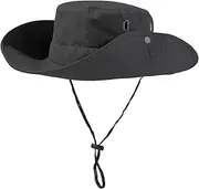 [CRAZY SHARK] Bucket Hat, Wide Brim Summer Hats for Men, Beach Hat Safari Boonie Hat Foldable Fishing Hat