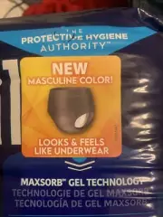 Prevail Men's Daily Underwear, S/M New Masculine Gray Color 20 Count