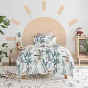 Jack & Ava Quilt Cover Set Cheeky Monkey
