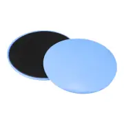 2 Packs Dual Sided Core Sliders Exercise Sliders for Working Out, Blue