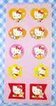【震撼精品百貨】Hello Kitty 凱蒂貓 KITTY貼紙-粉底10格 震撼日式精品百貨